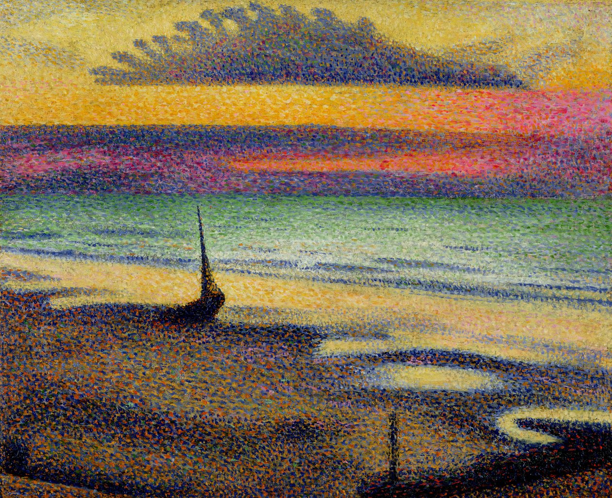 La spiaggia di Heist, 1891-92 da Georges Lemmen