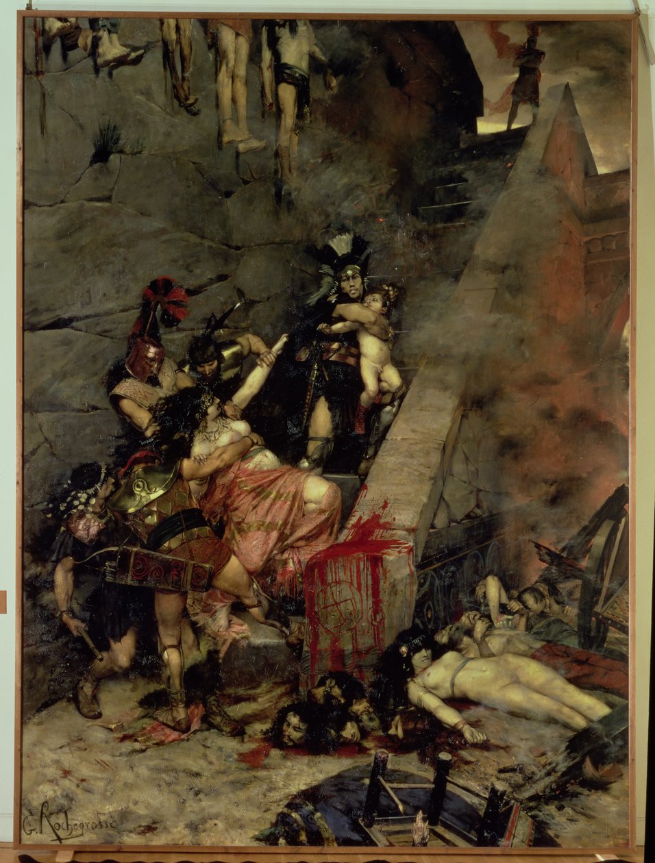Andromaca da Georges Marie Rochegrosse