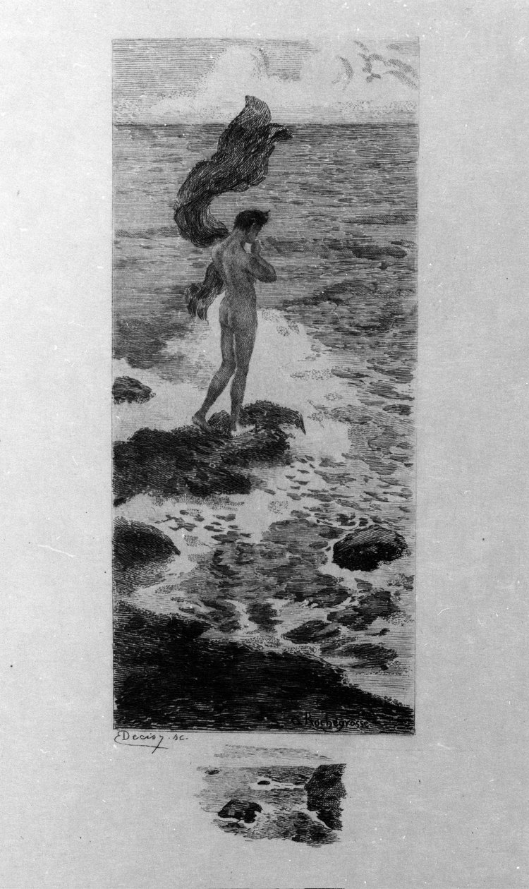Illustrazione di Georges Antoine Rochegrosse per "L