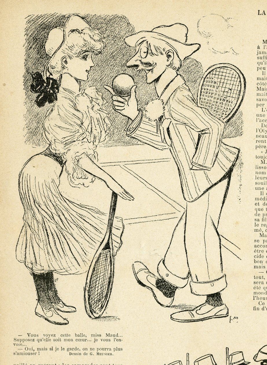 Illustrazione di Georges Meunier (1869-1934) in Le Rire da Georges Meunier
