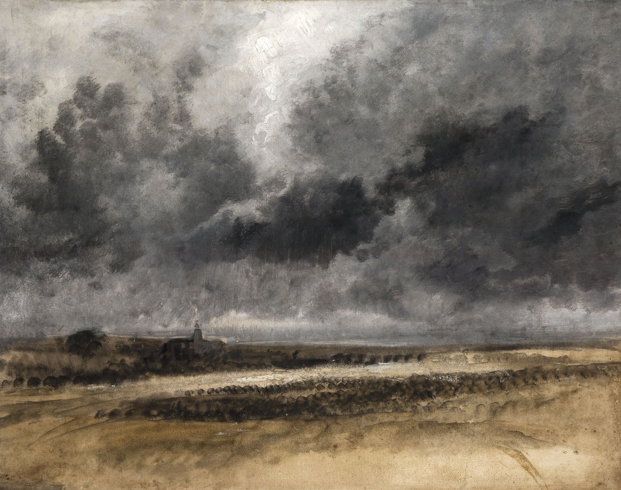 Francese: Vista di Parigi da Meudon da Georges Michel