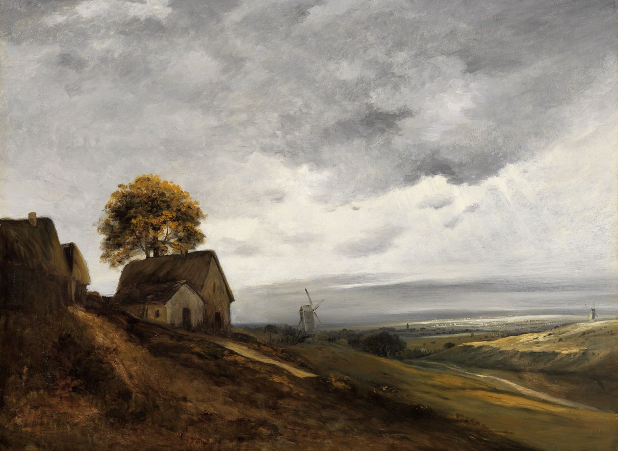 Paesaggio nei dintorni di Parigi da Georges Michel