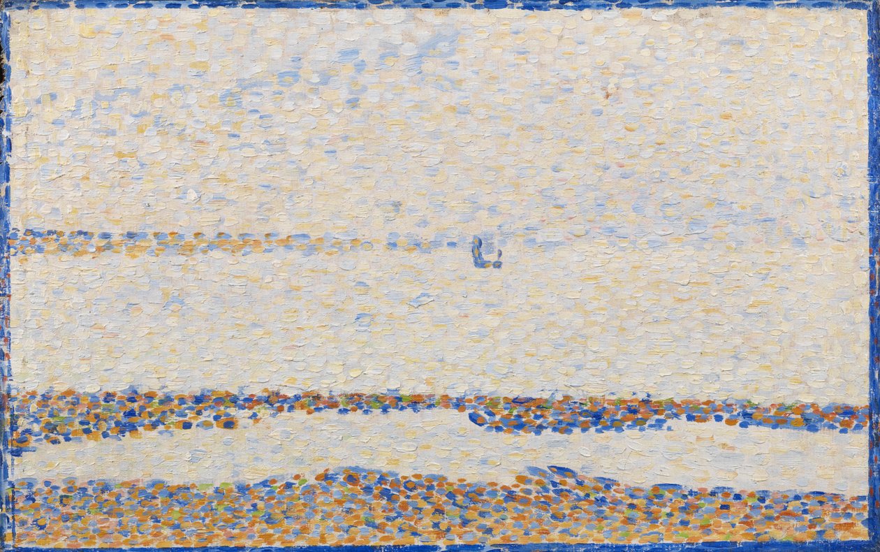 Spiaggia a Gravelines da Georges Pierre Seurat