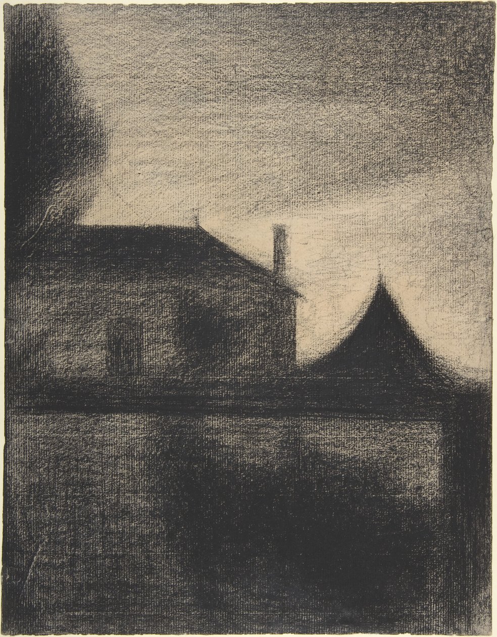 Casa al crepuscolo da Georges Pierre Seurat