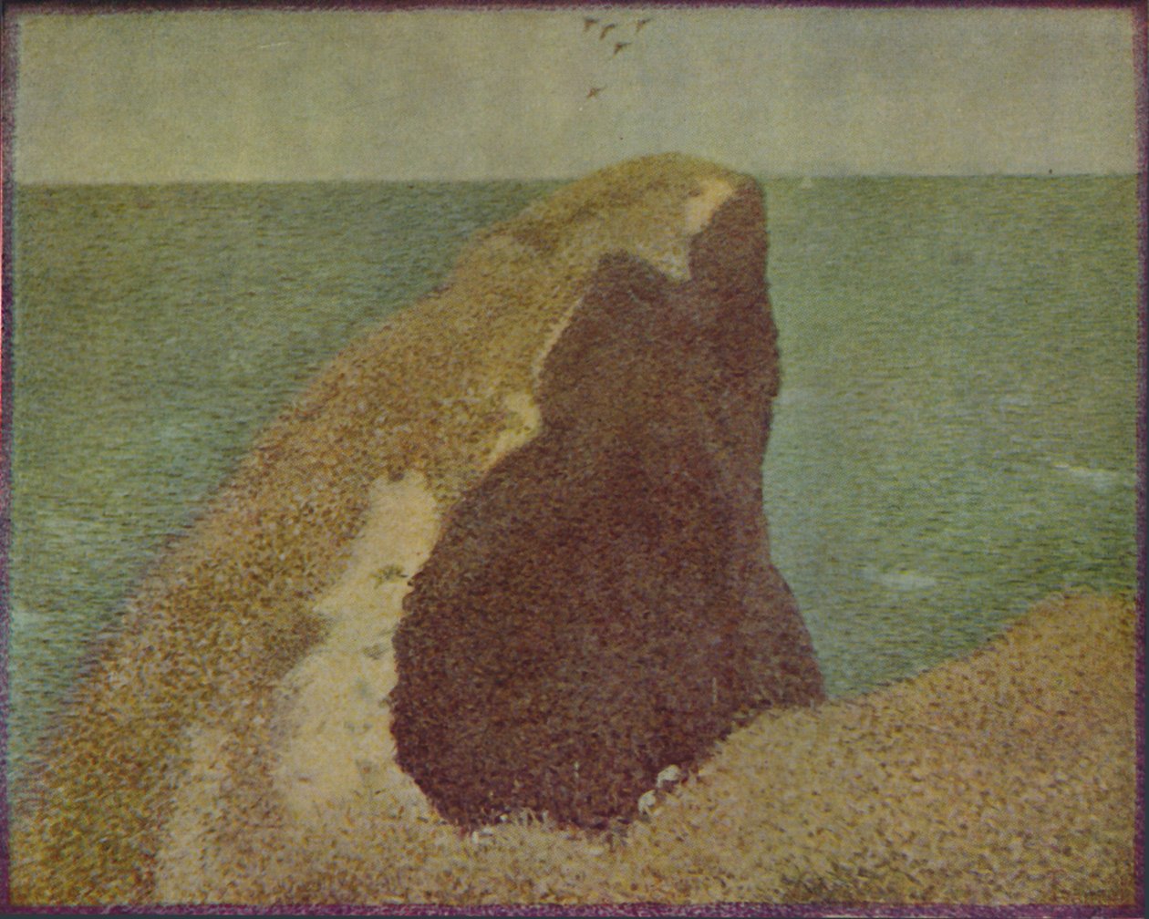 Le Bec Du Hoc, Grandcamp da Georges Pierre Seurat