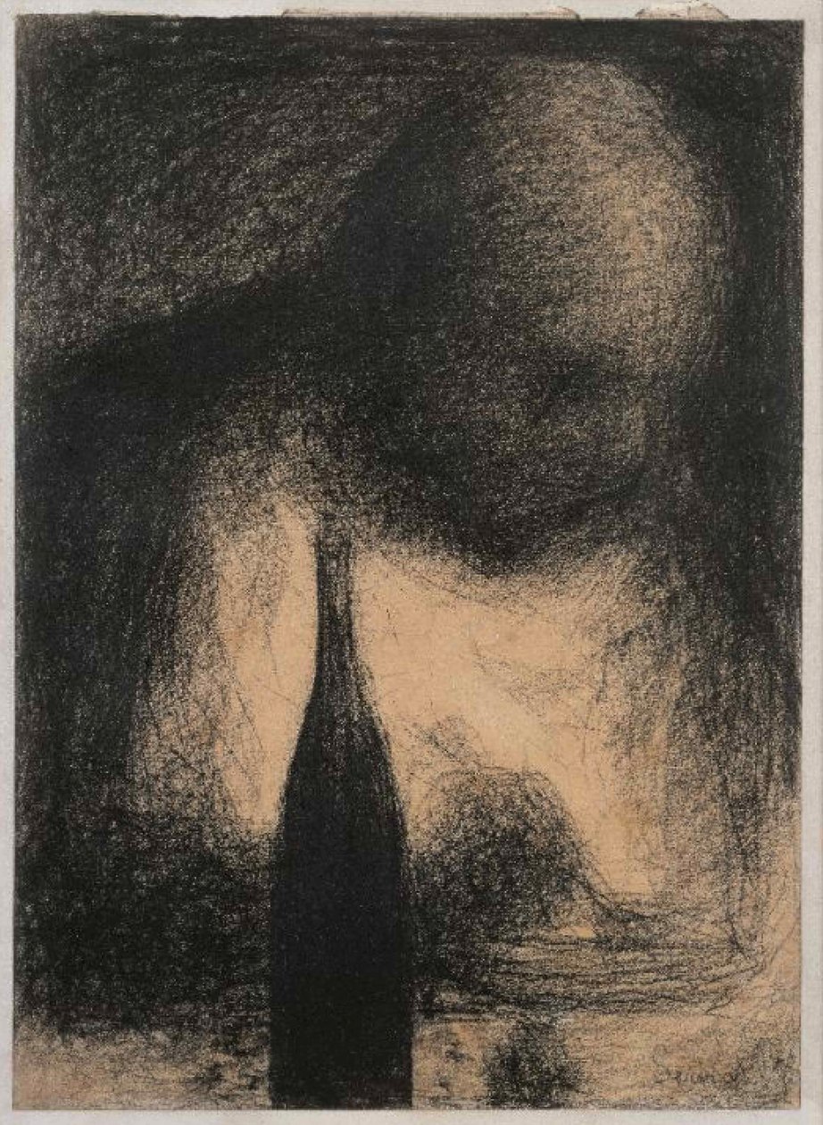 Le dîneur, c. 1883-1884 da Georges Pierre Seurat