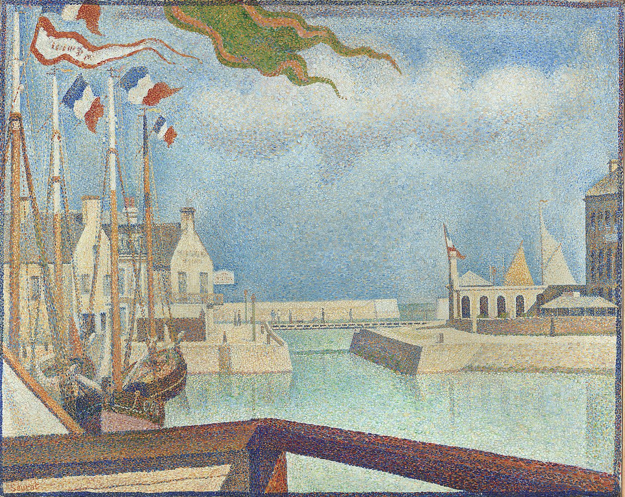 Domenica a Port-en-Bessin da Georges Pierre Seurat