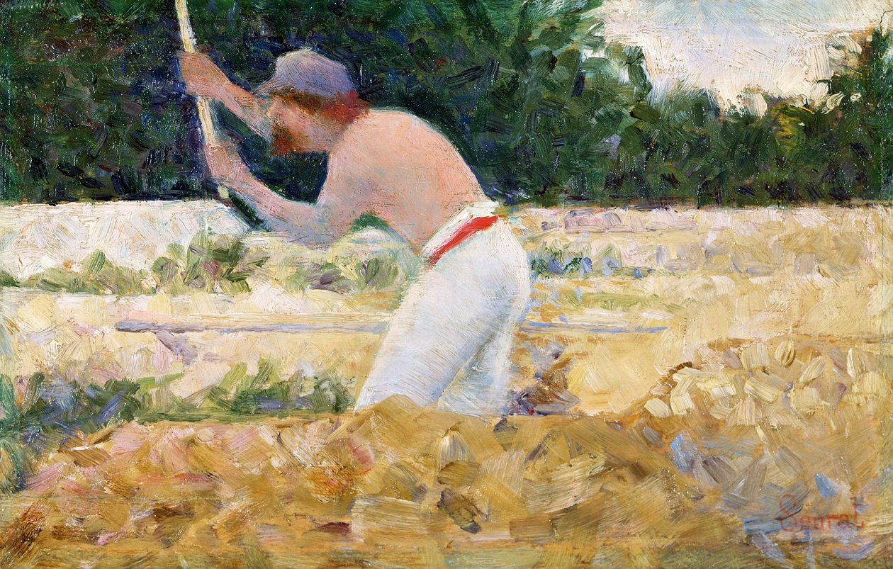 Il Rompighiaccio, c.1882 da Georges Pierre Seurat