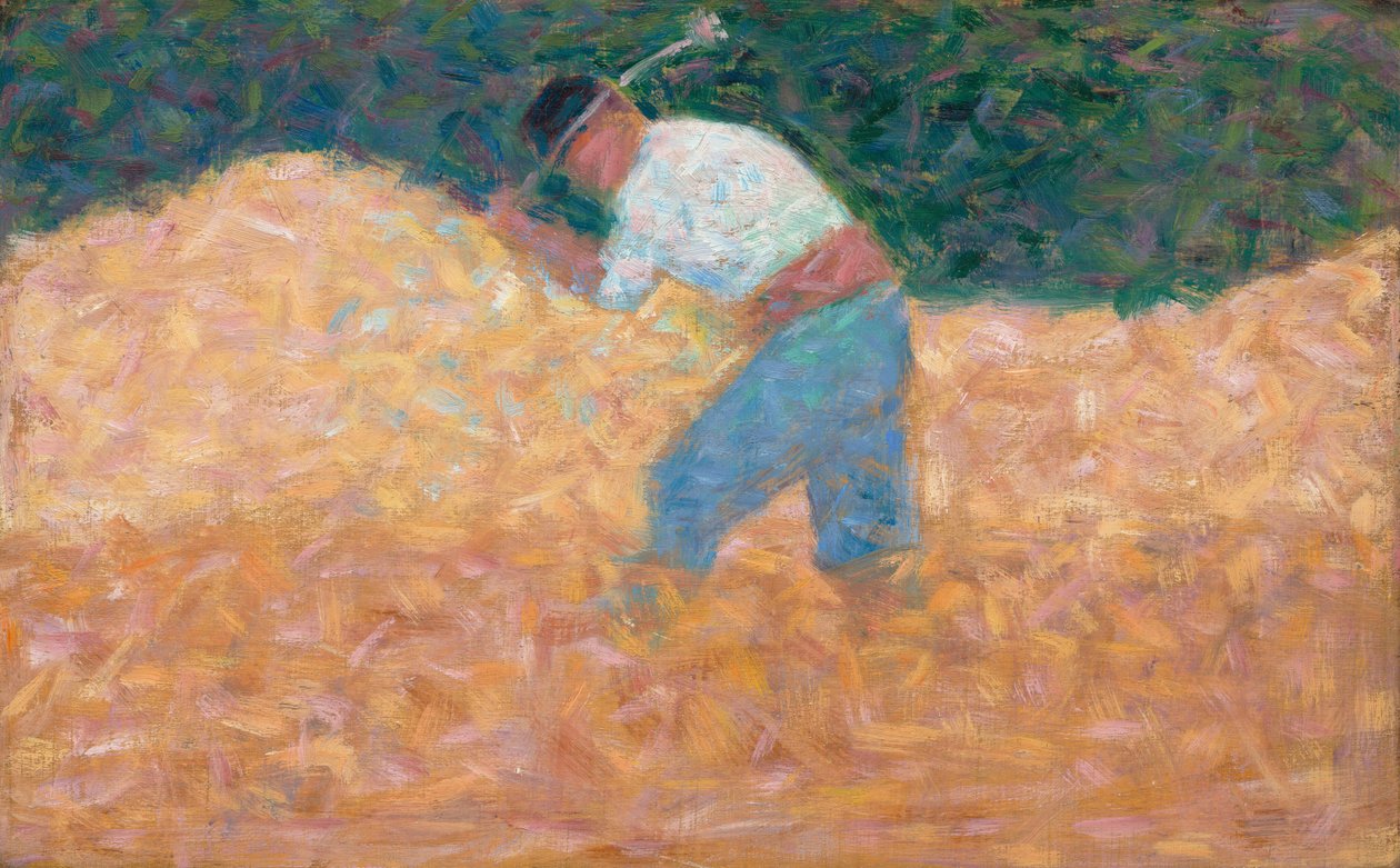 Il rompipietre, c. 1882 da Georges Pierre Seurat