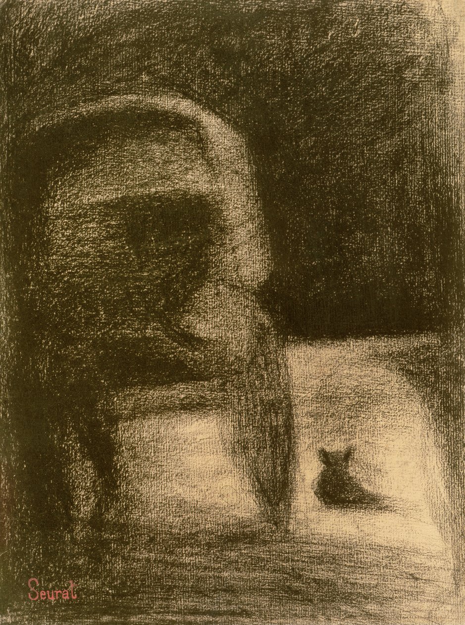 Carrozza e cane da Georges Seurat