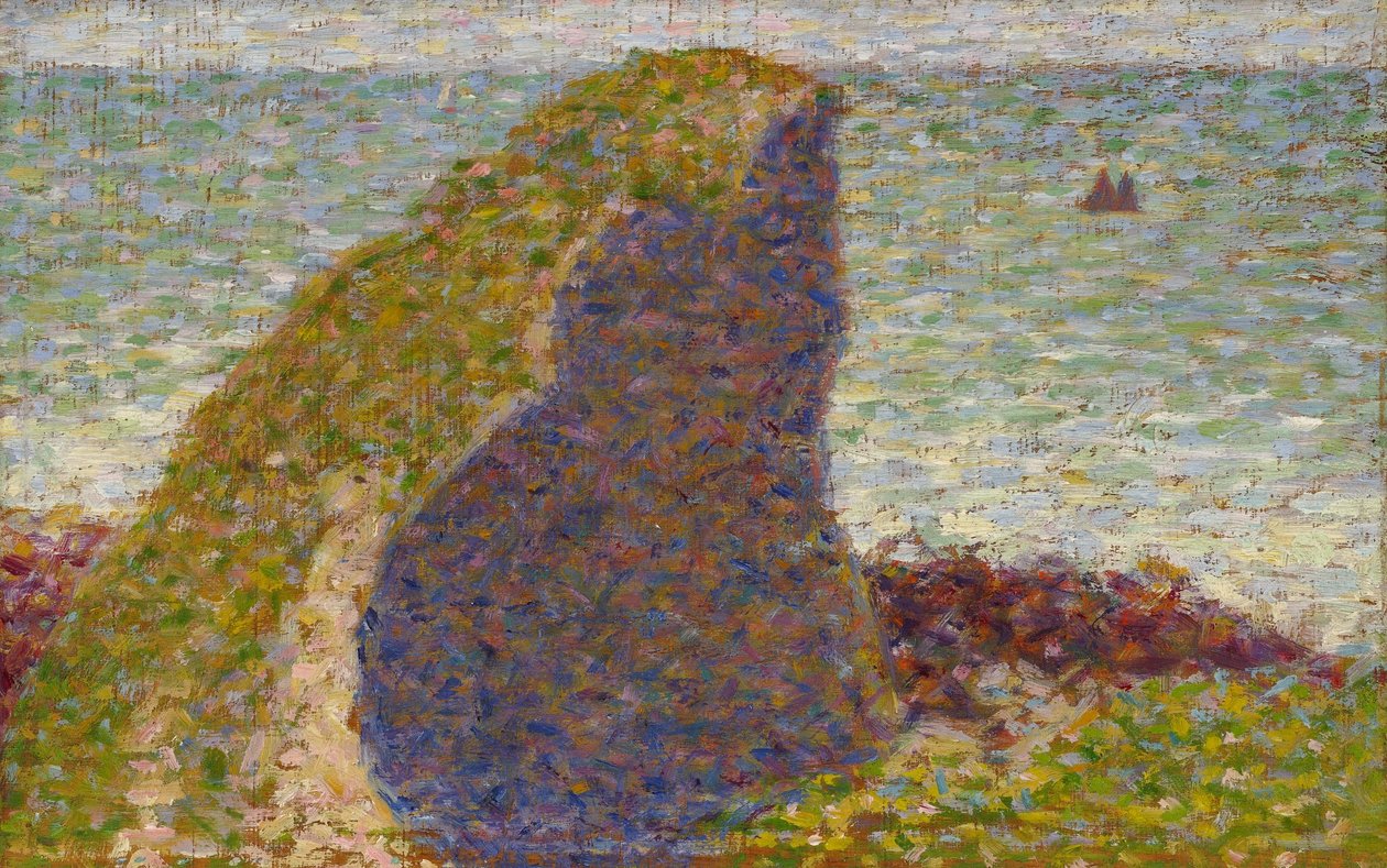 Georges Seurat - Le Bec du Hoc (Studio) da Georges Seurat