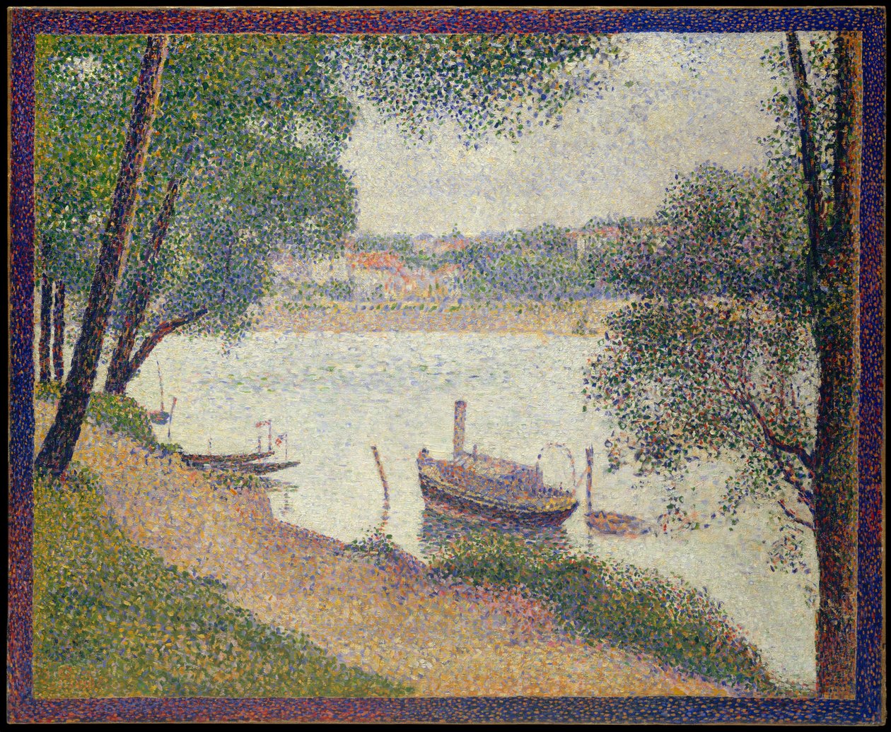 Tempo grigio, Grande Jatte da Georges Seurat