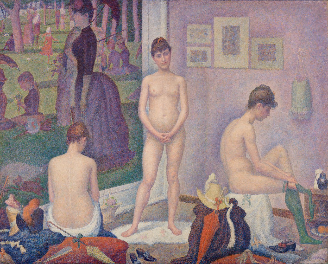 Modelle da Georges Seurat