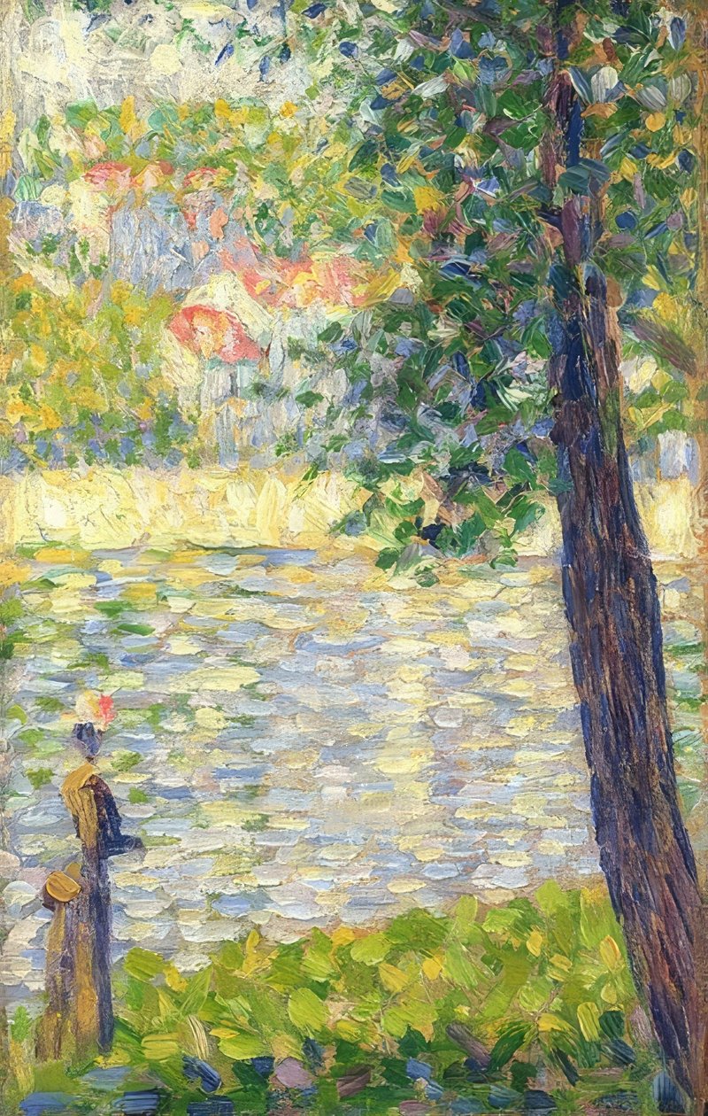 Passeggiata mattutina da Georges Seurat