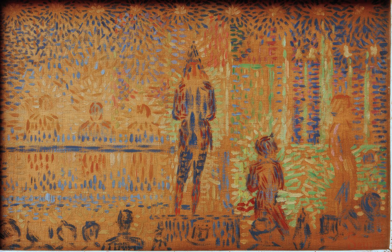 Parata del circo da Georges Seurat