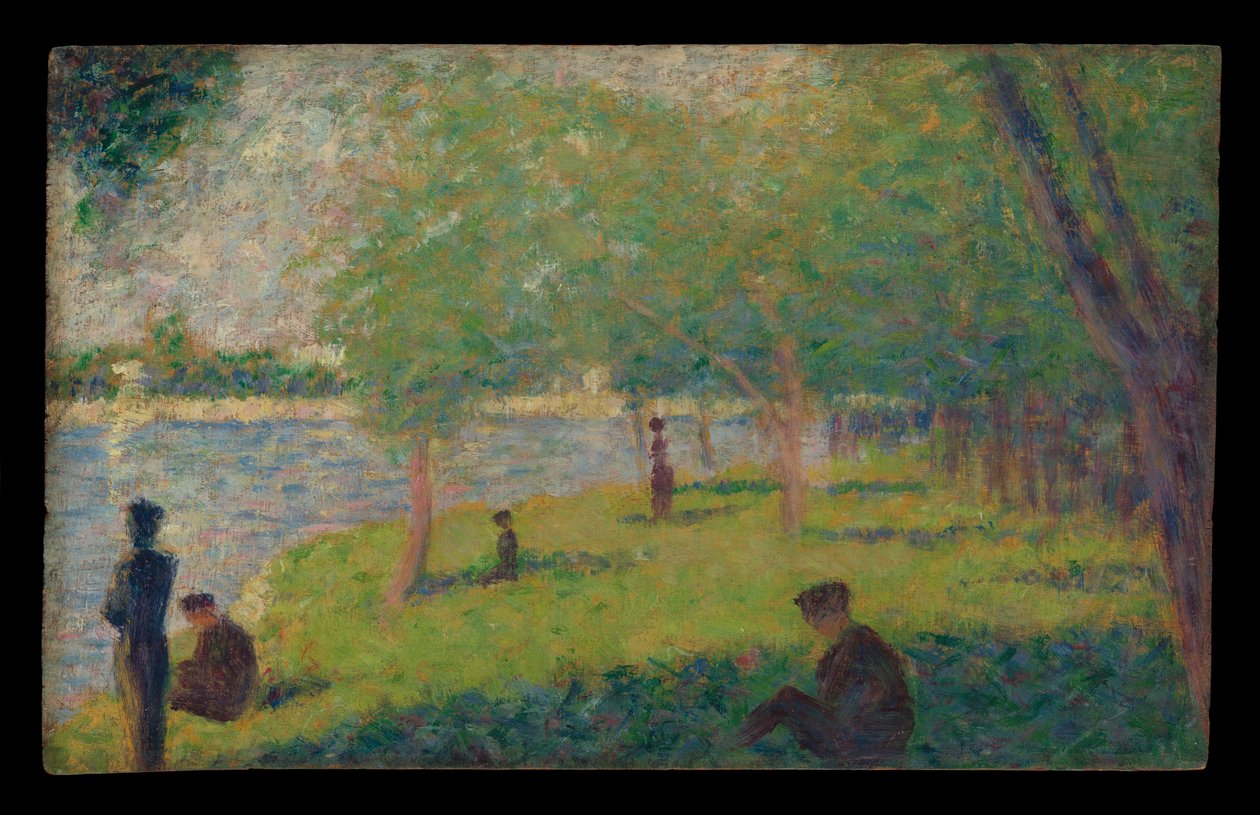 Studio per "Una domenica alla Grande Jatte" da Georges Seurat