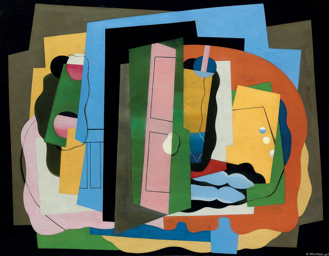 La porta rosa da Georges Valmier