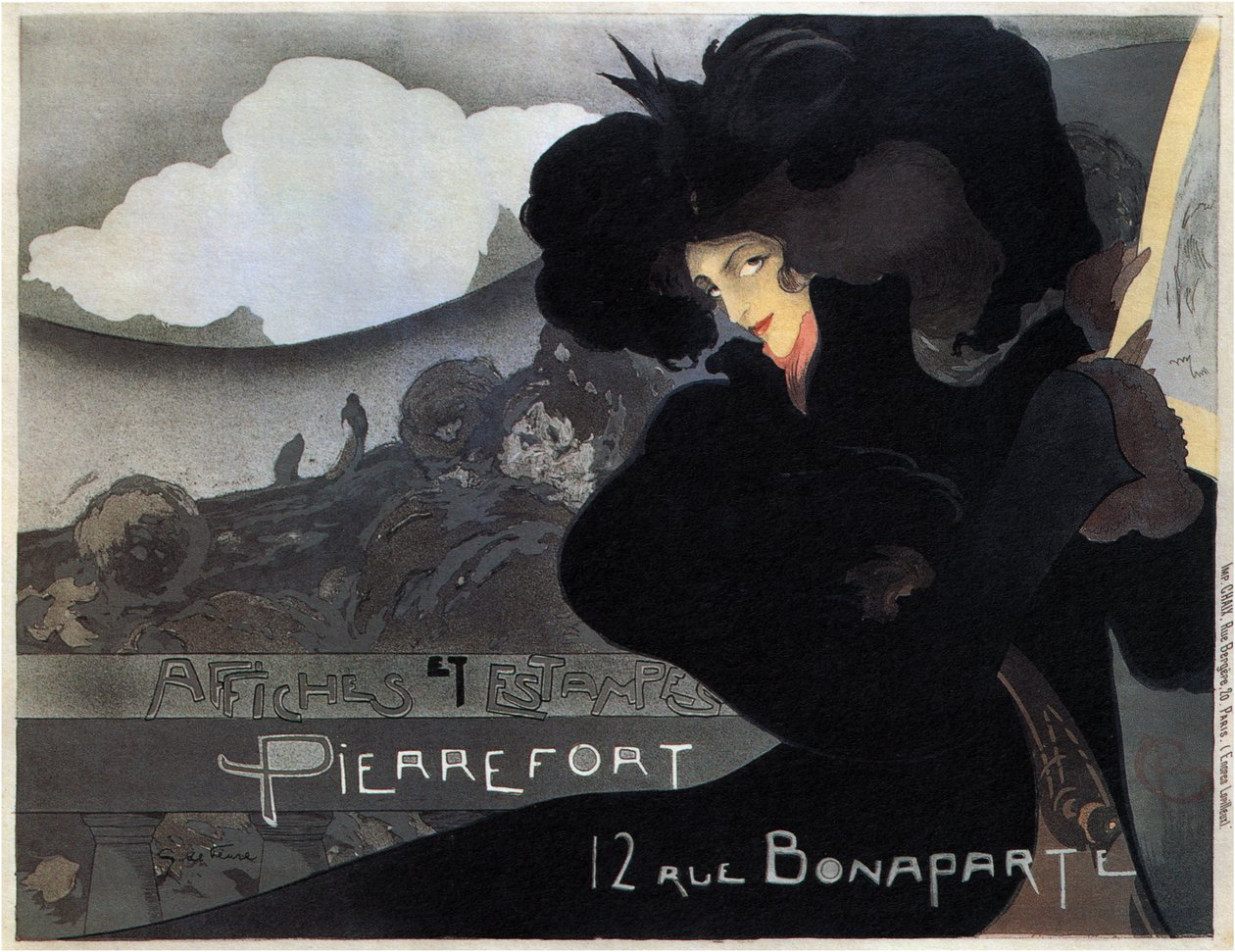 Pierrefort, Affiches et Stampes, 1898 da Georges de Feure