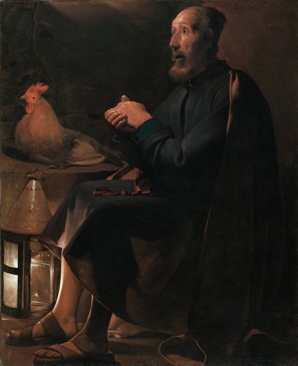 San Pietro pentito da Georges de La Tour
