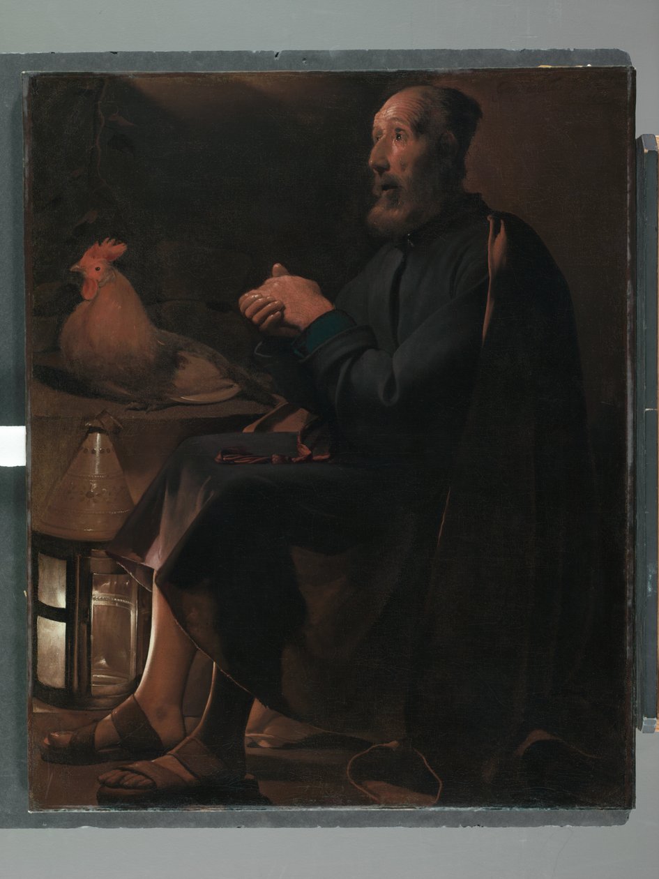 San Pietro pentito da Georges de La Tour