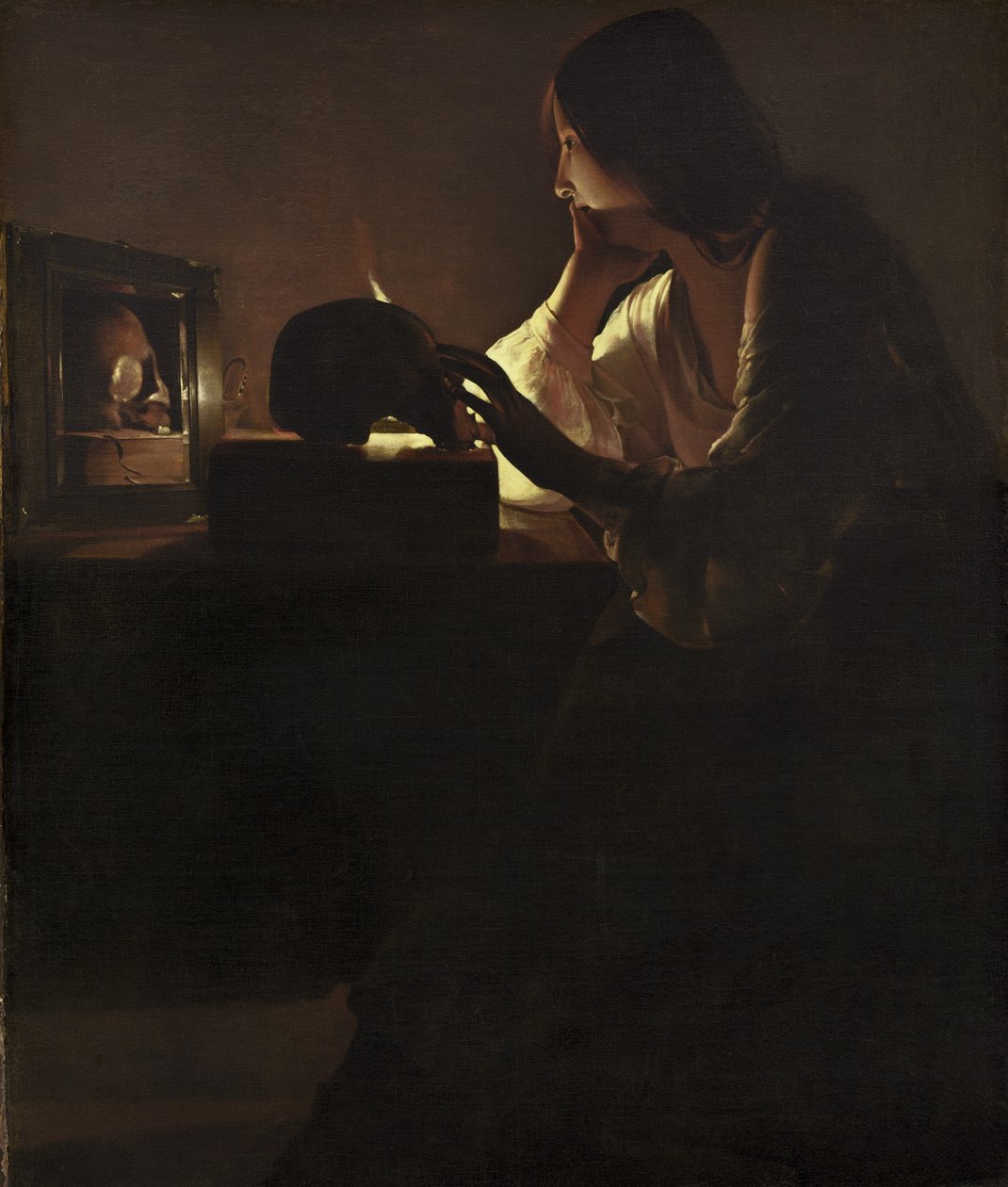 La Maddalena penitente, 1635-40 da Georges de La Tour