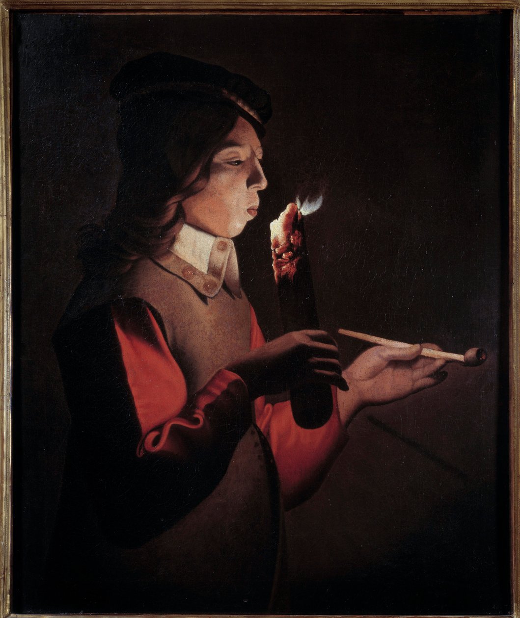Le jeune fumeur da Georges de La Tour