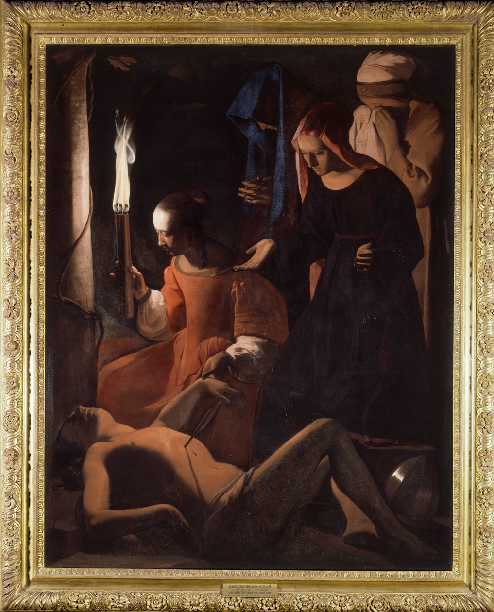 San Sebastiano curato da Sant