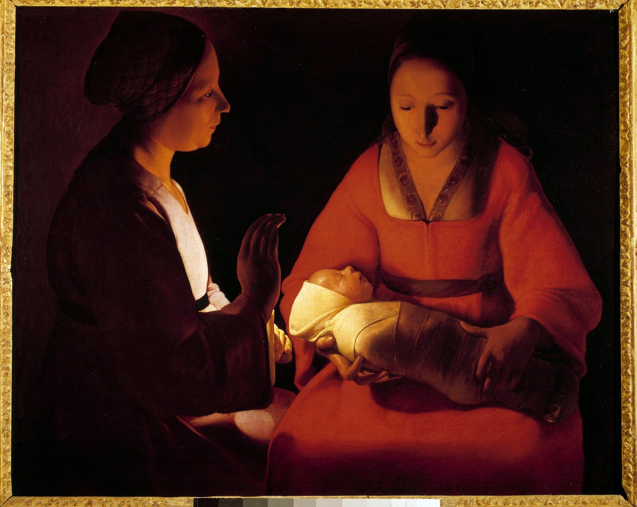 Il neonato da Georges de La Tour