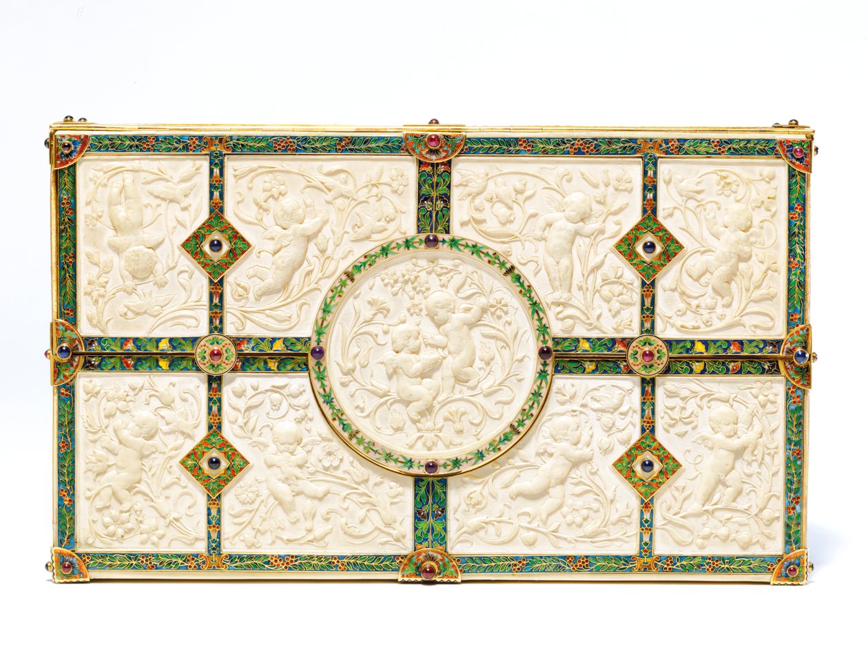 Raro portabanconote per Boucheron, 1893 da Georges le Sache