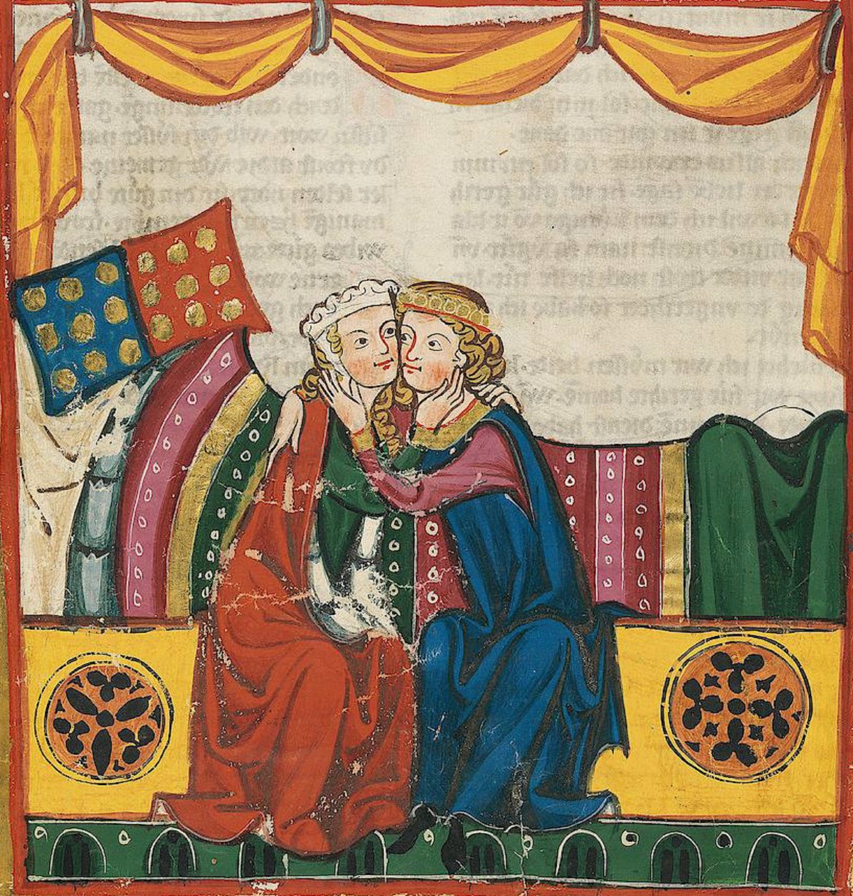 Hugo von Werenwag, dal Codice Manesse, 1305-15 (42640388224) da Georgia Levan Ramishvili from Tbilisi
