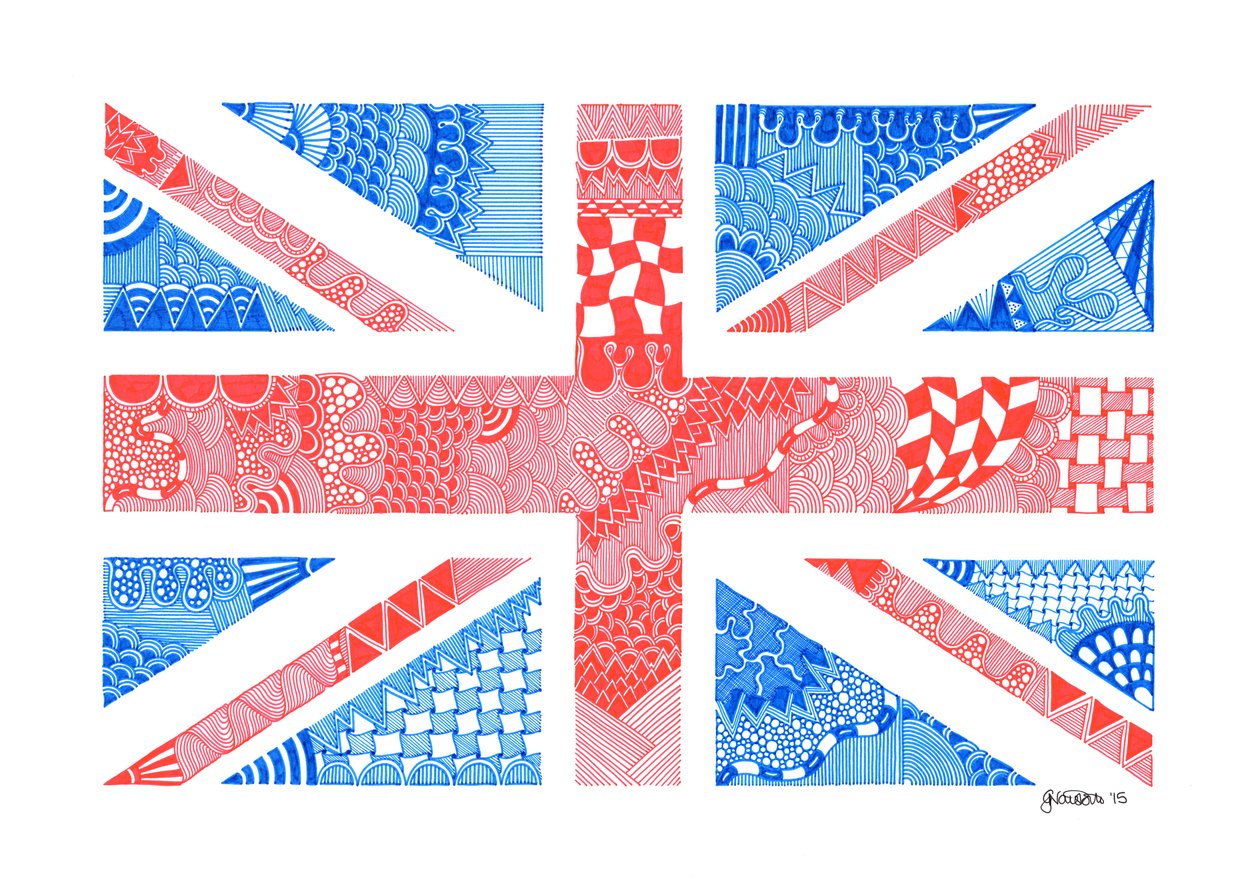 Union Jack, 2015 da Georgina Naisbitt