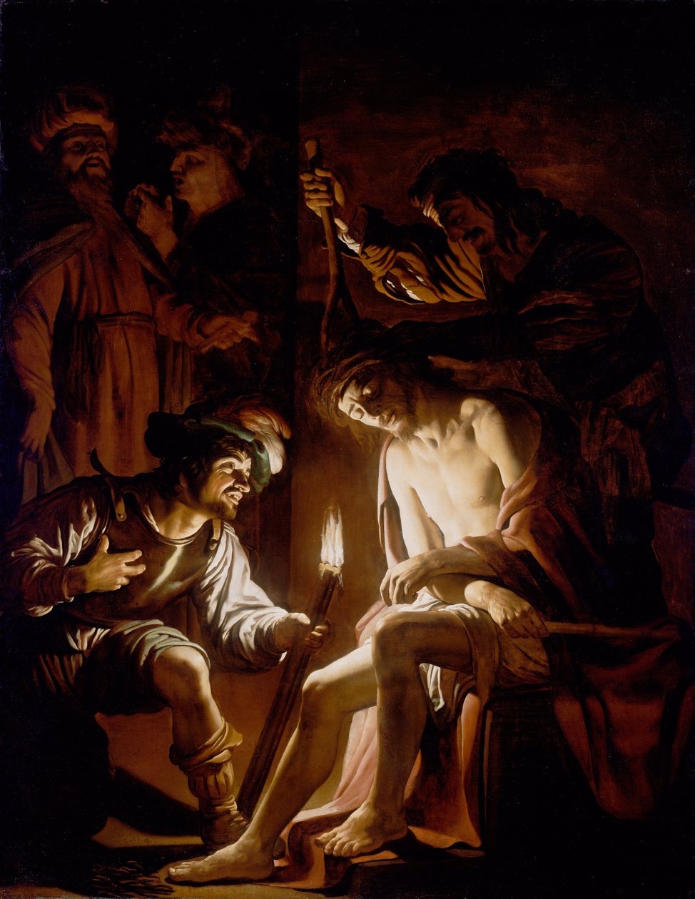 Cristo Incoronato di Spine da Gerrit van Honthorst