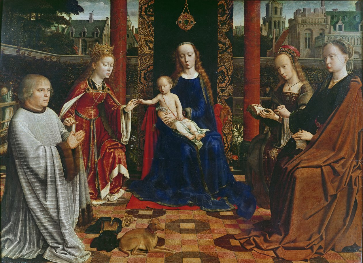 La Vergine e il Bambino con Santi e Donatore da Gerard David