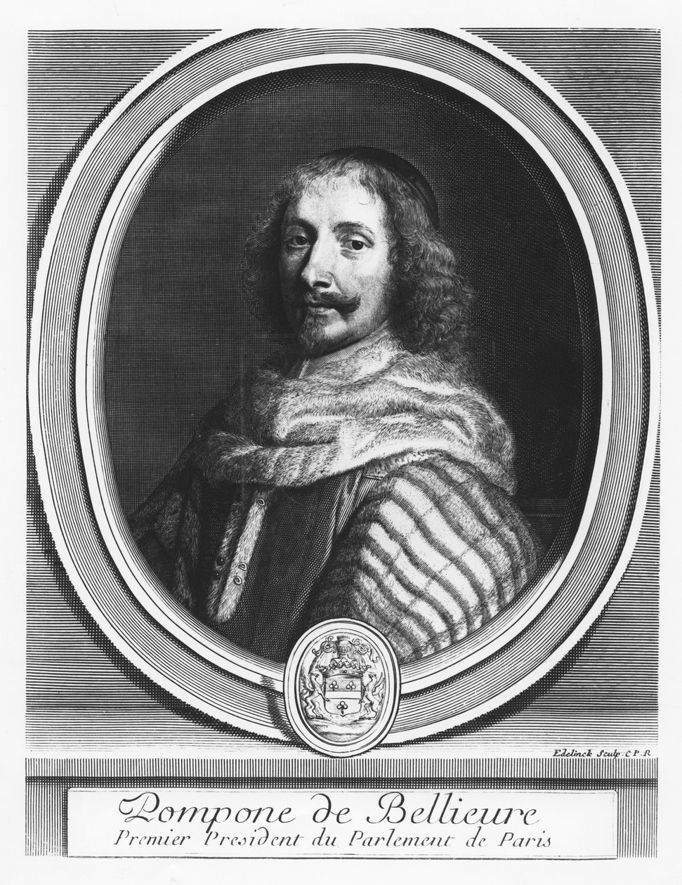 Pompone de Bellièvre da Gérard Edelinck
