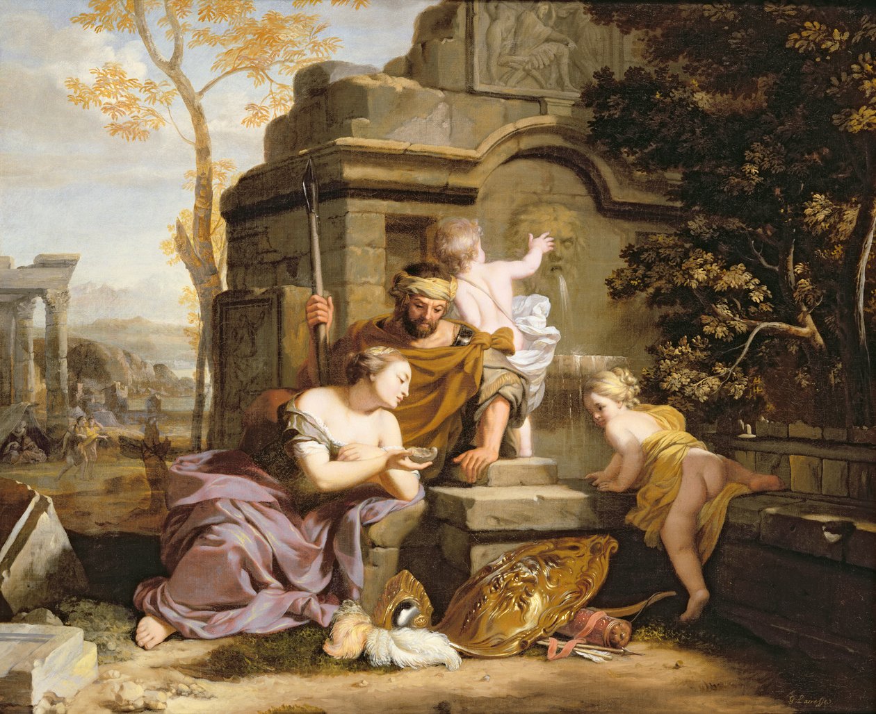 Granida e Daiphilo da Gerard de Lairesse