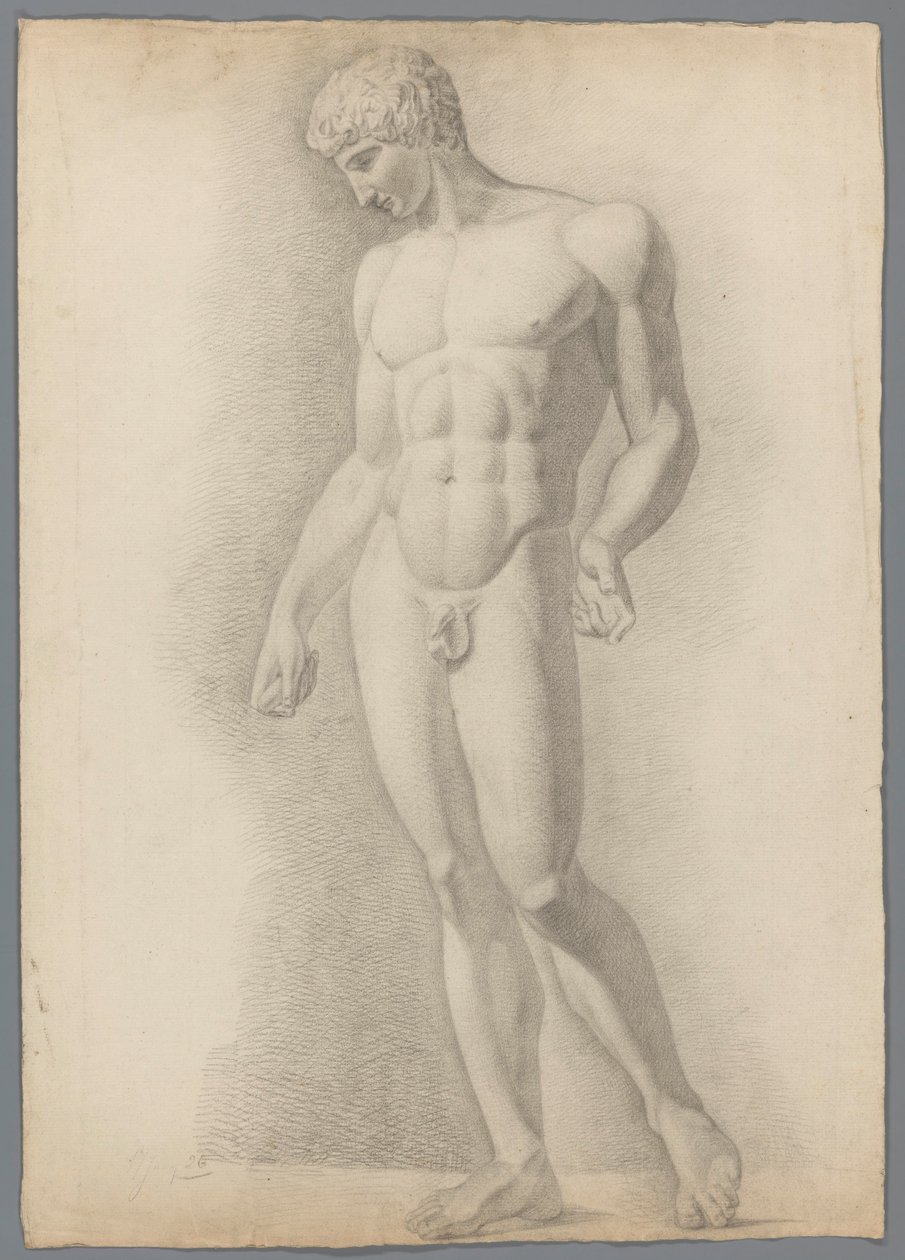 Studio di una statua classica da Gerard Allebé