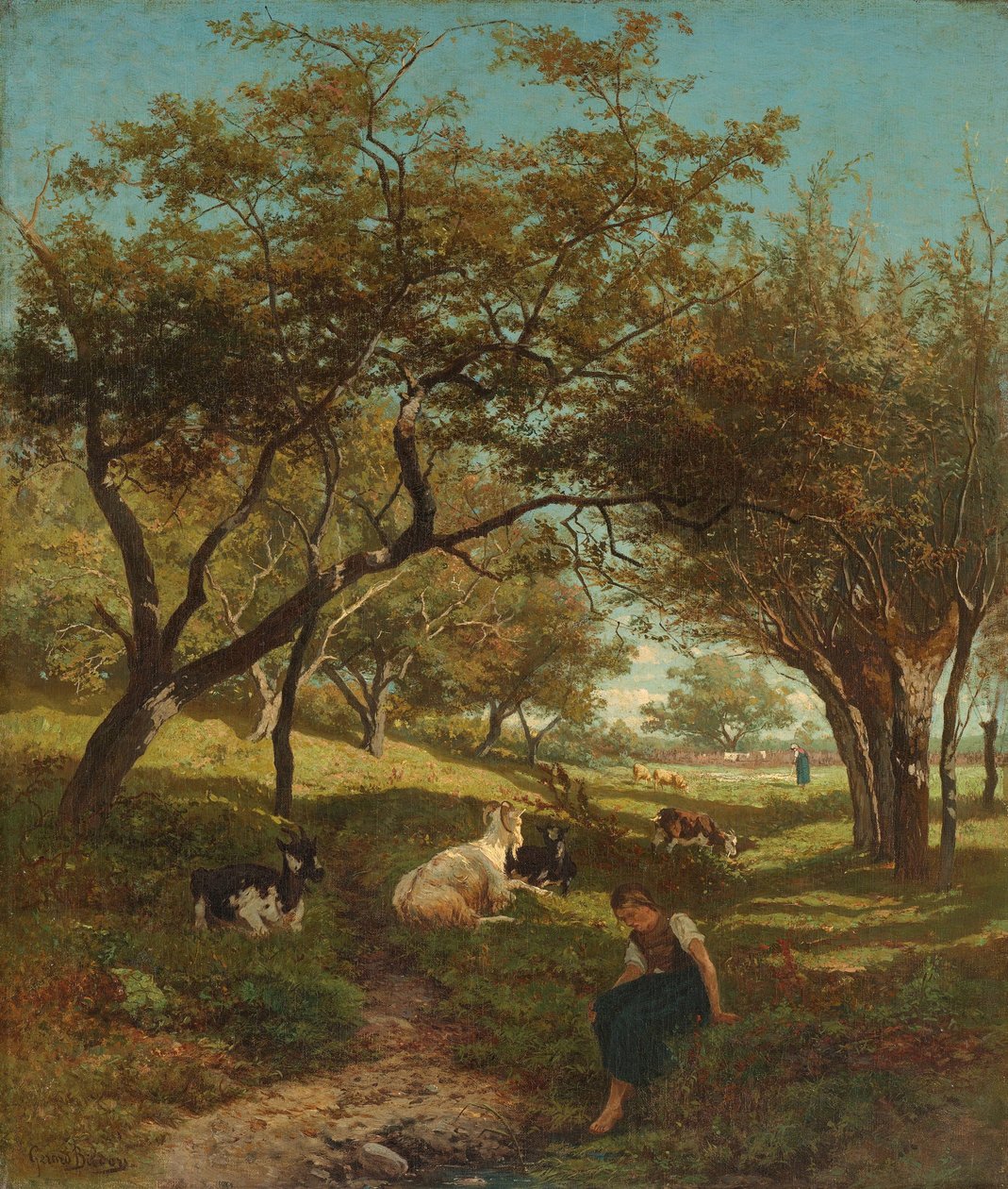 La capraia da Gerard Bilders (signed by artist)