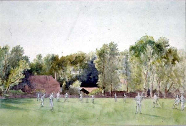La partita di cricket da Gerard Chowne