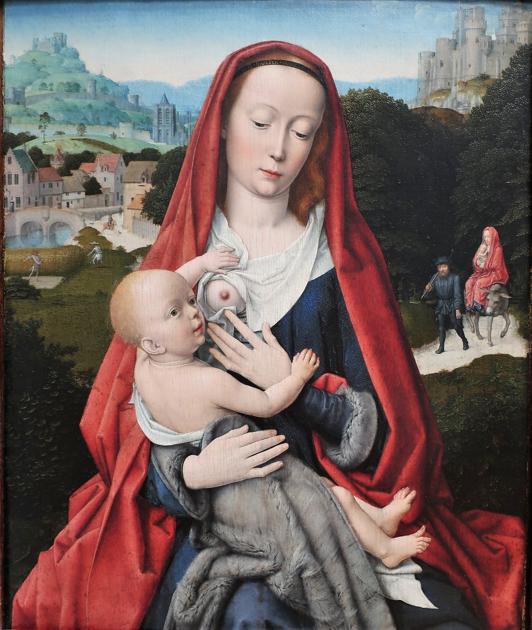 1490 Gerard David Maria con il bambino da Gerard David