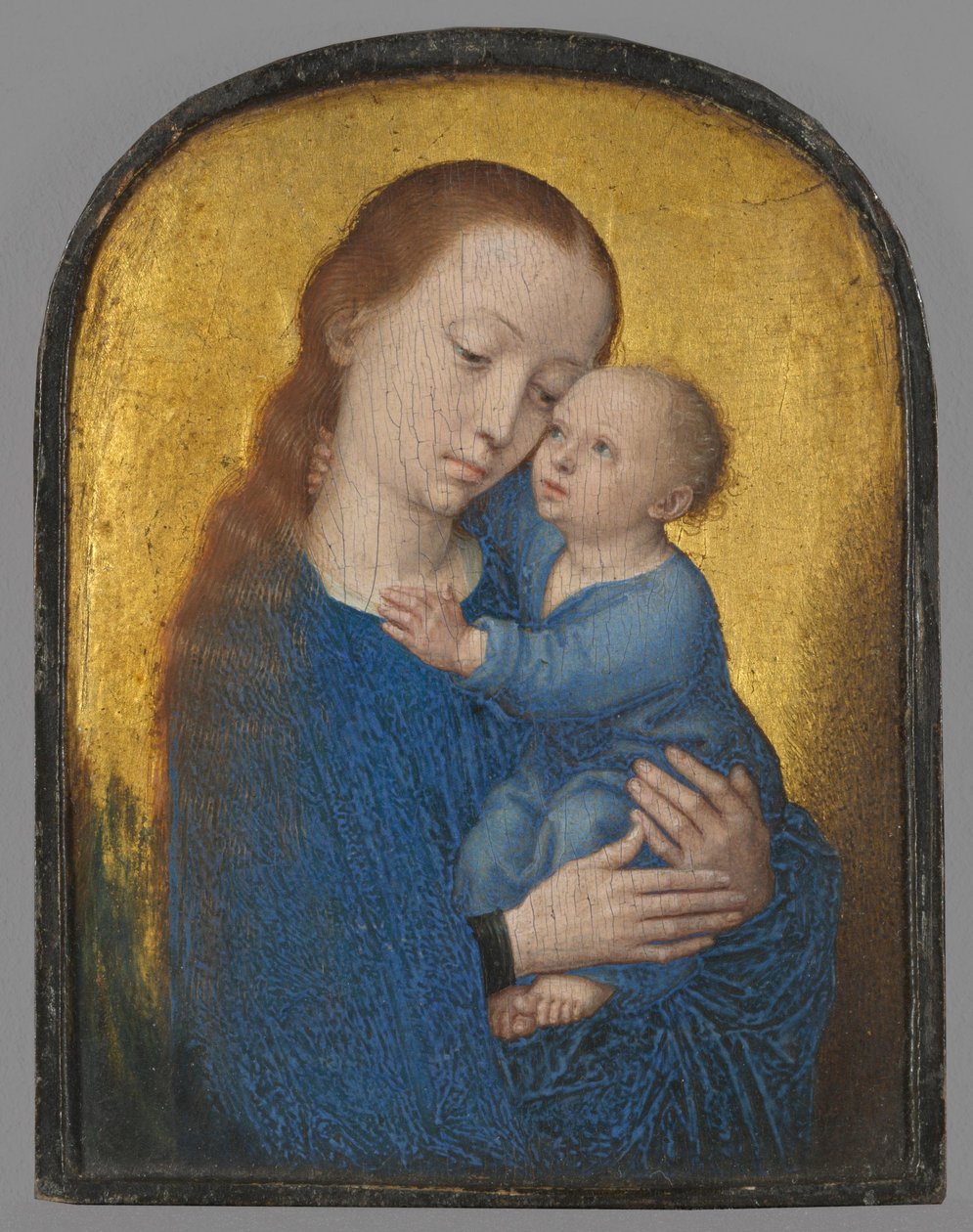 Parte di un dittico: la Madonna con il Bambino da Gerard David