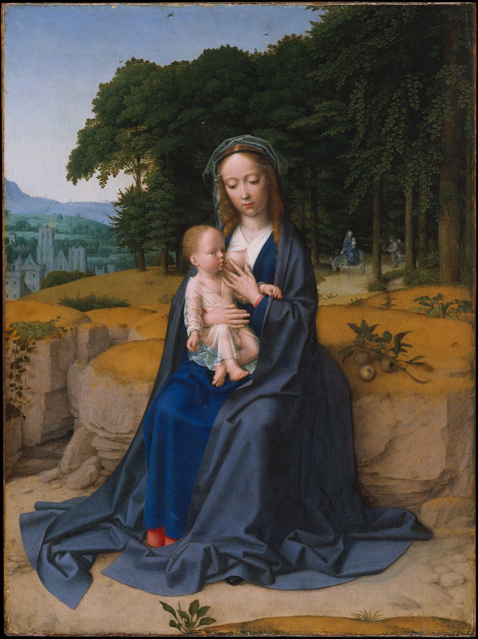 Il resto della fuga in Egitto da Gerard David