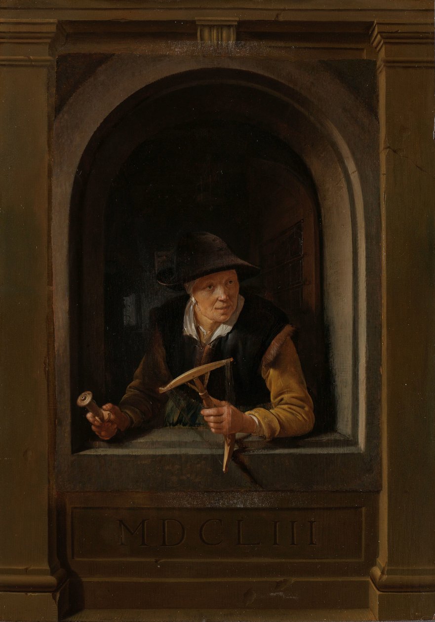 La moglie di un pescatore da Gerrit Dou