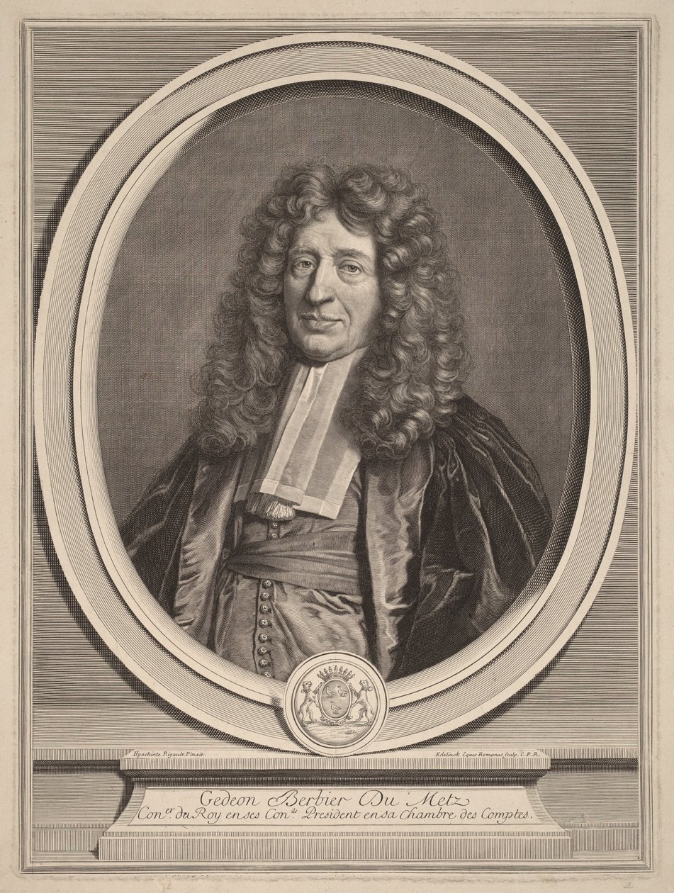Gedeon Berbier-Du Metz da Gérard Edelinck