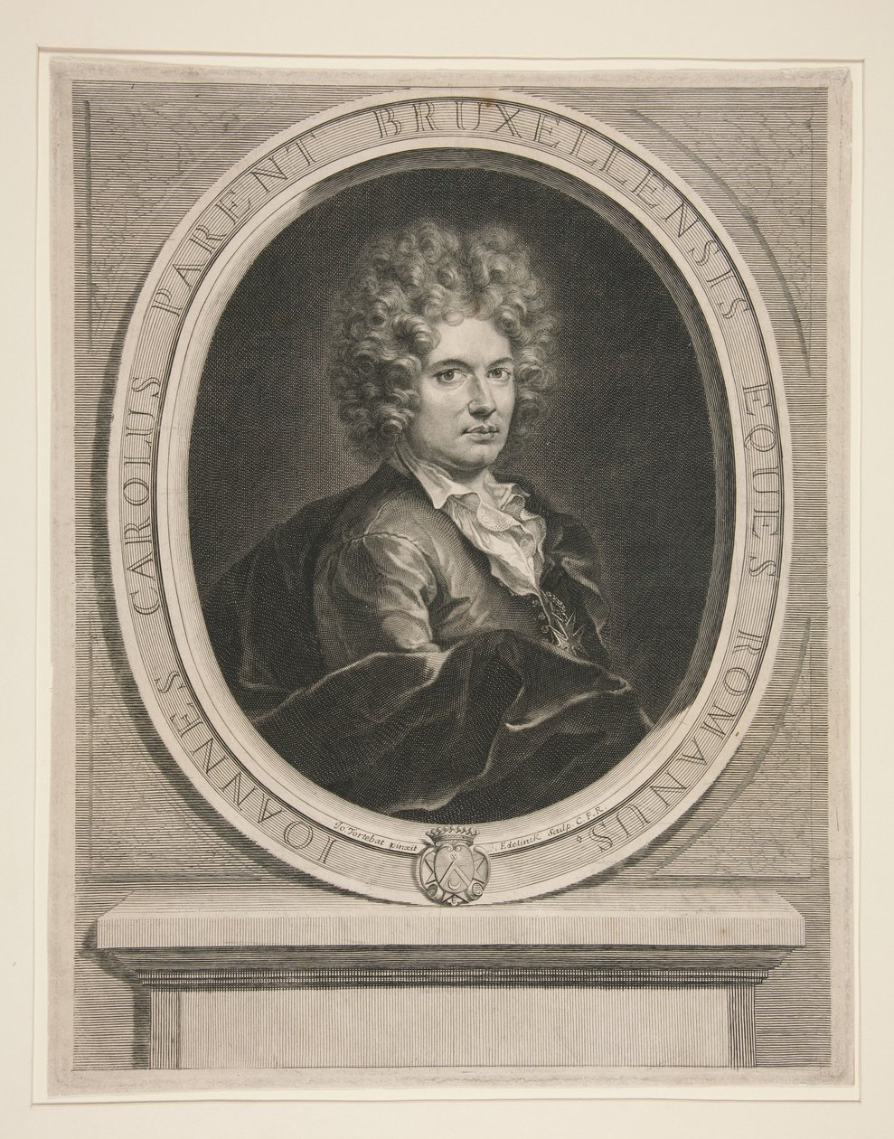 Jean Charles Parent, cittadino di Bruxelles da Gérard Edelinck