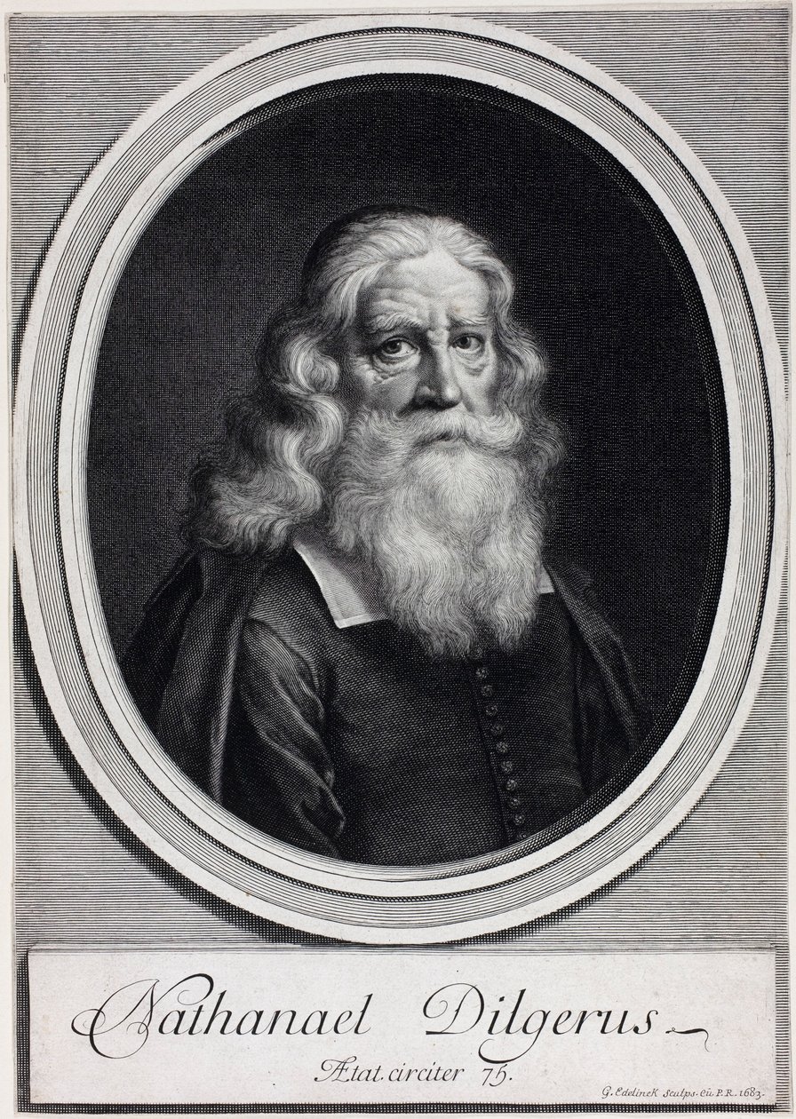 Nathanael Dilgerus da Gérard Edelinck