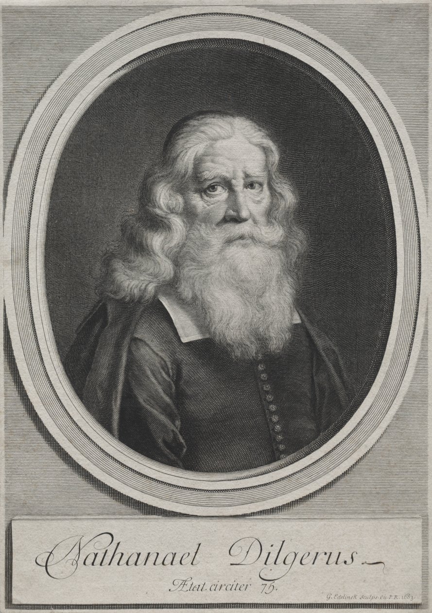 Nathanael Dilgerus, Ministro di Danzica da Gérard Edelinck