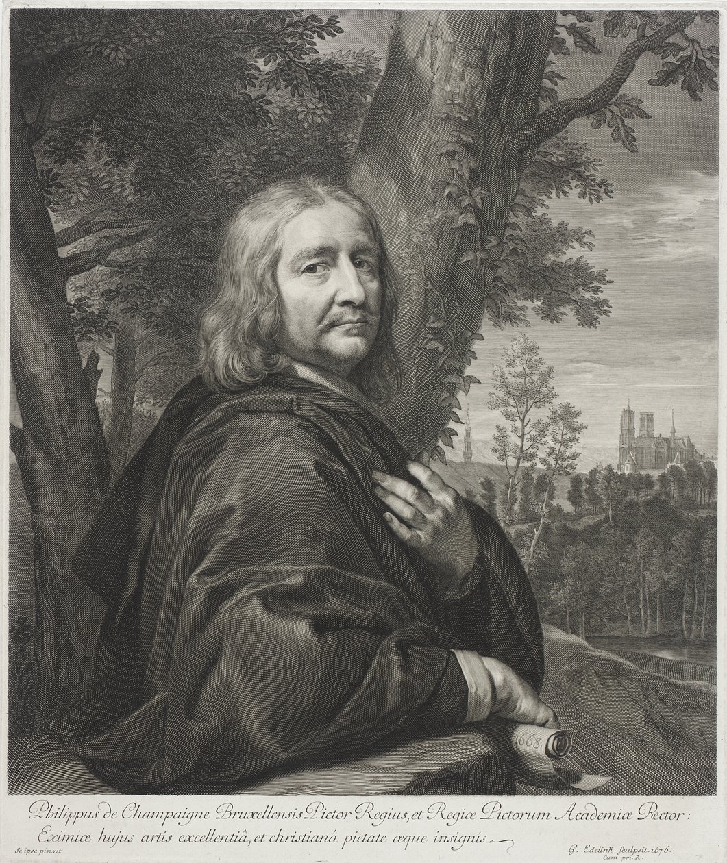 Philippe de Champaigne da Gérard Edelinck