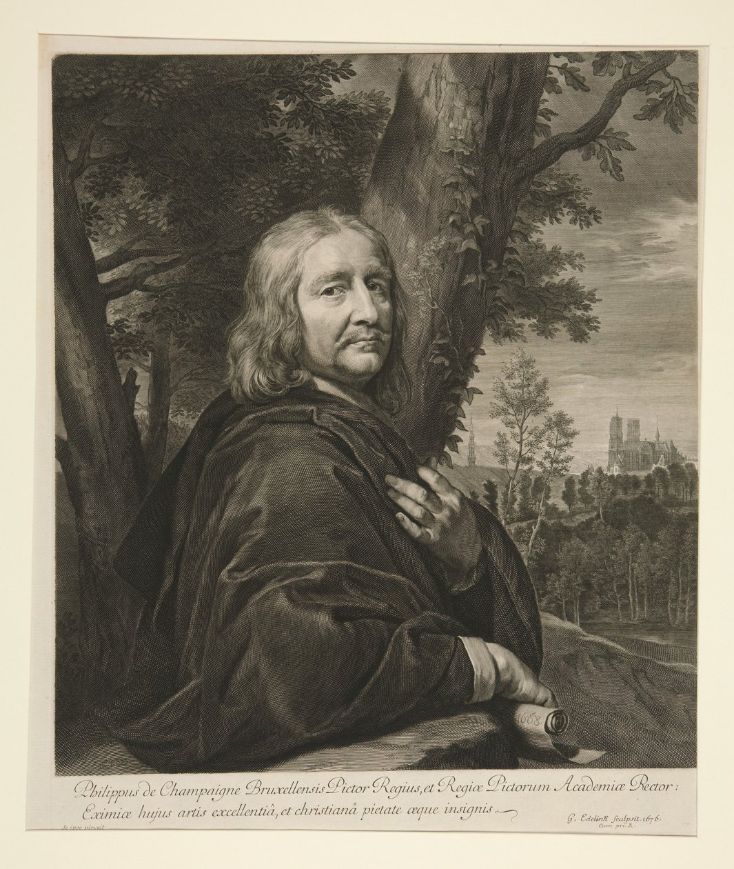 Filippo di Champaigne da Gérard Edelinck