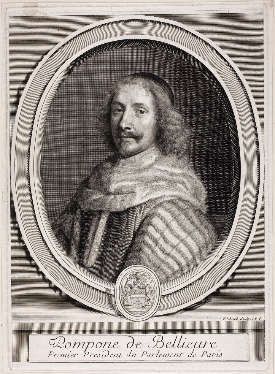 Pompone de Bellièvre da Gérard Edelinck