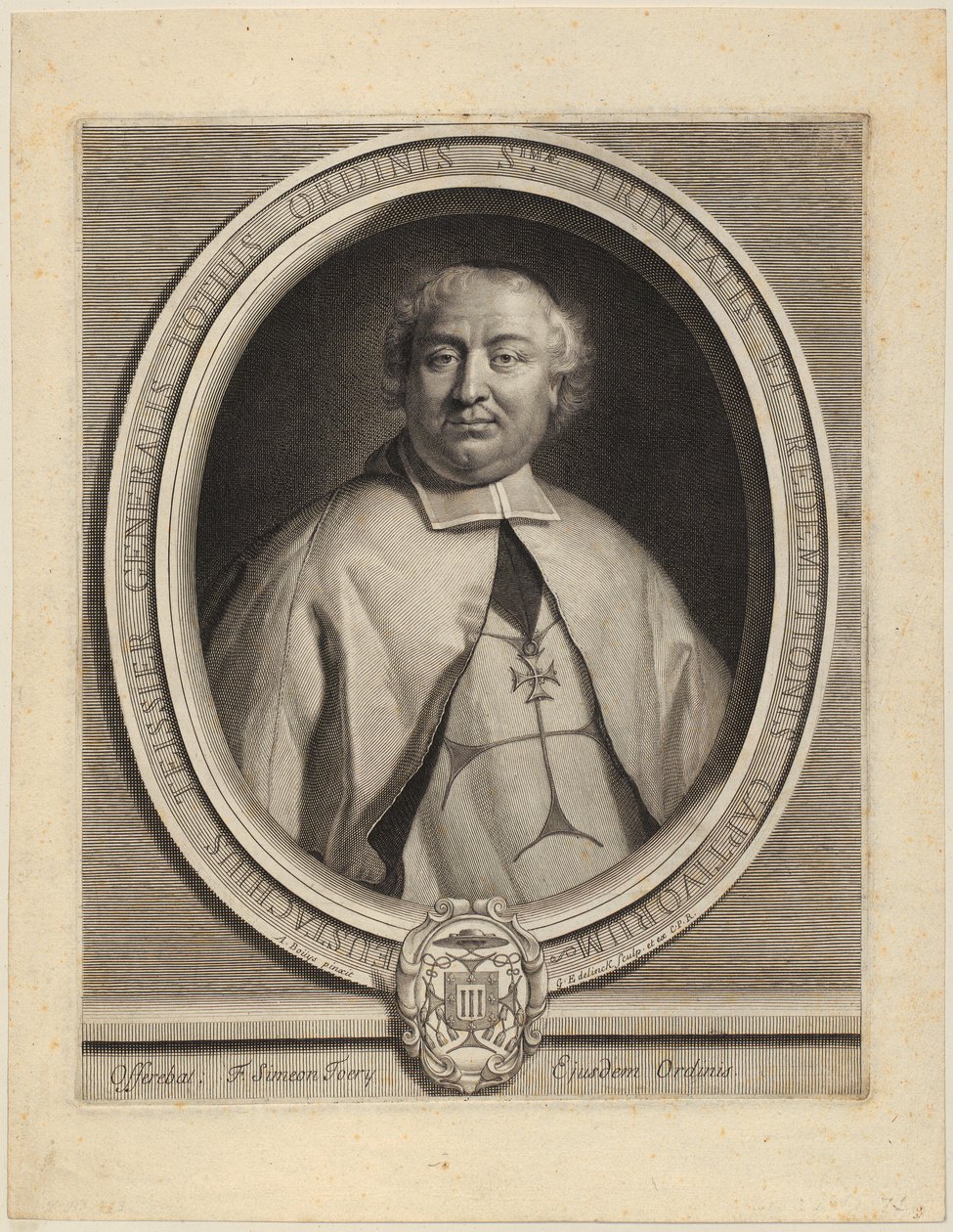 Ritratto di Nicolas Parfaict da Gérard Edelinck